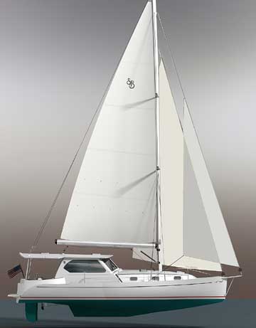 Fast Shoal Water Sailboat for Single-Handed Sailing