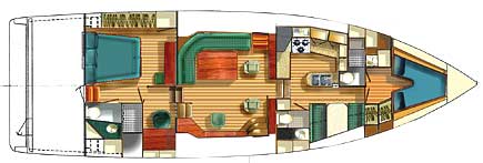 Shannon 53HPS Hull #2 Interior