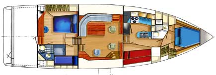 Shannon 53HPS Hull #3 Interior