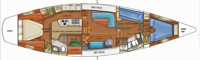 Shannon 52RDP Interior A